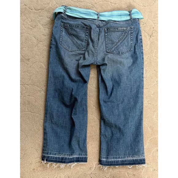 Elie Tahari Capris size 12 w/belt - Picture 3 of 6